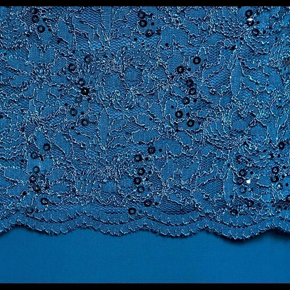 Alex Lace Evening Gown Dress Size 14W NWT - Picture 10 of 12